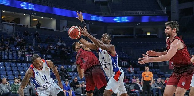 Anadolu Efes Gaziantep Basketbol : 77-73 | MAÇ SONUCU