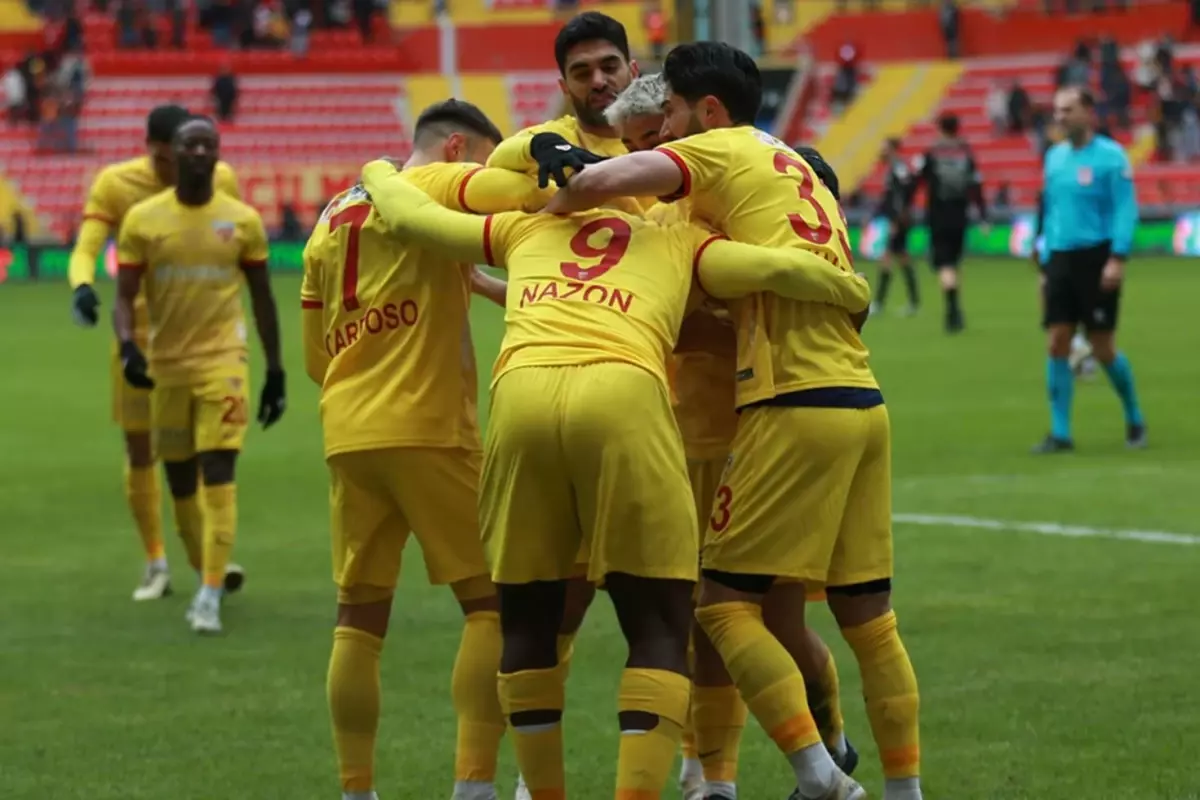 Kayserispor, Konyaspor’u 3-2 mağlup etti