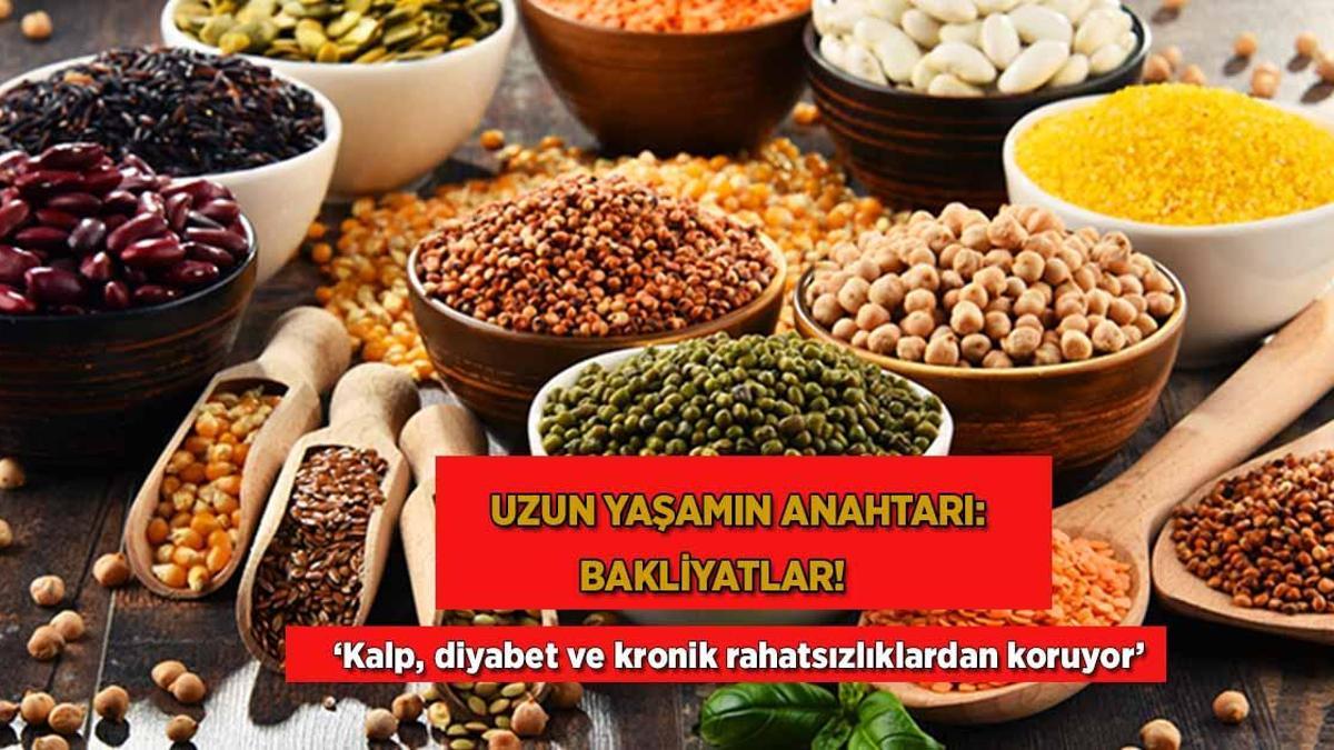 Uzun hayatın anahtarı: Bakliyatlar! Kalp, diyabet ve kronik rahatsızlıklardan koruyor